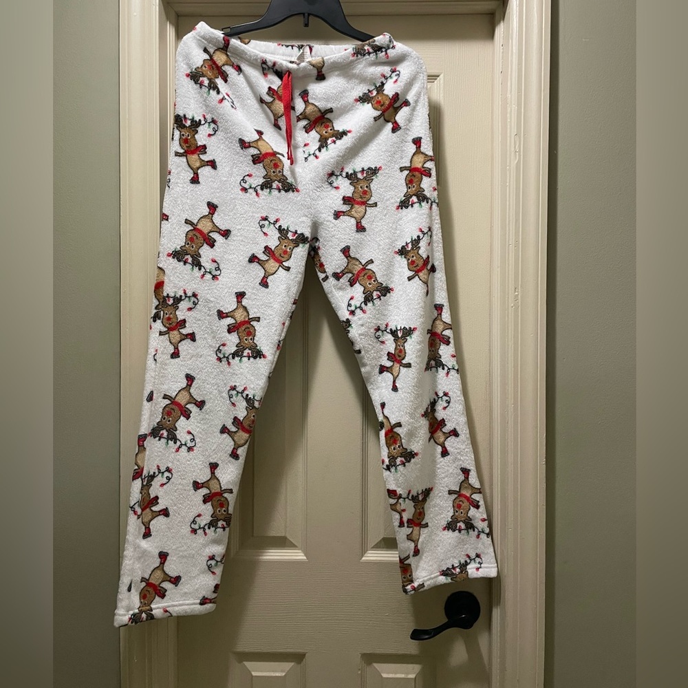 Xmas pajama pants girls-XL